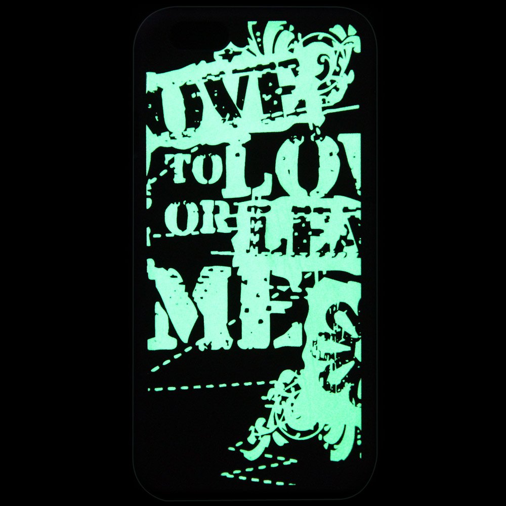 4.7 inch Luminous Effect Luminous Hard Cover Case for iPhone 6 - Lightweight Design Description