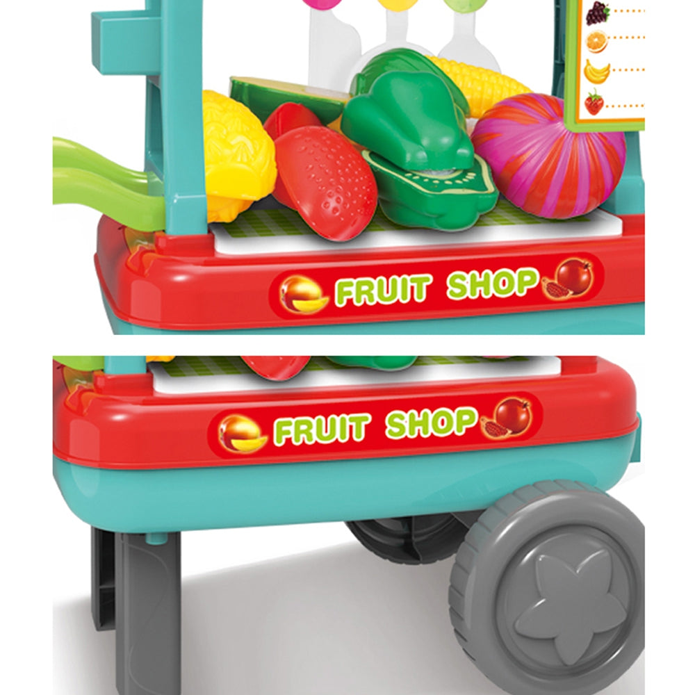 Children Play House Longan Fruit Cart Toys Gift Box