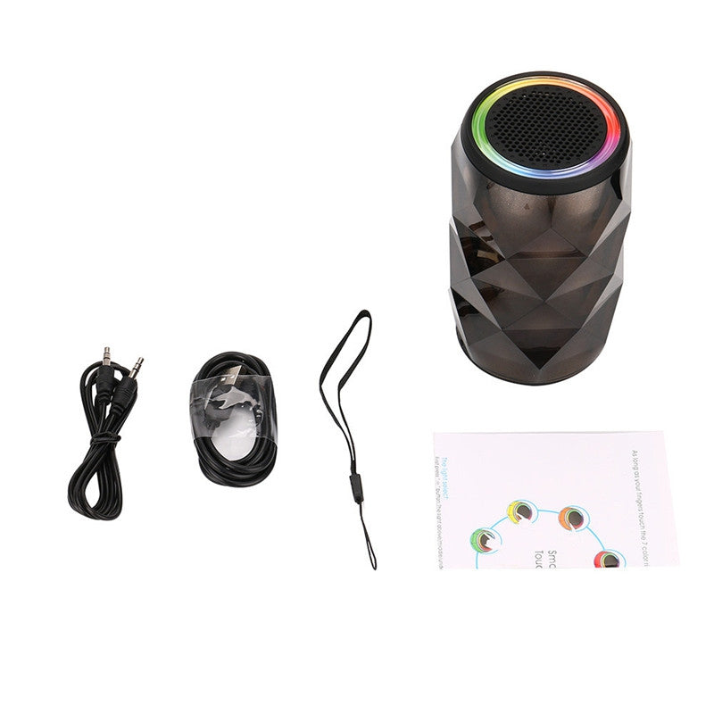 Digital LED Bluetooth Portable Wireless Stereo Speaker Color Changing Night Light