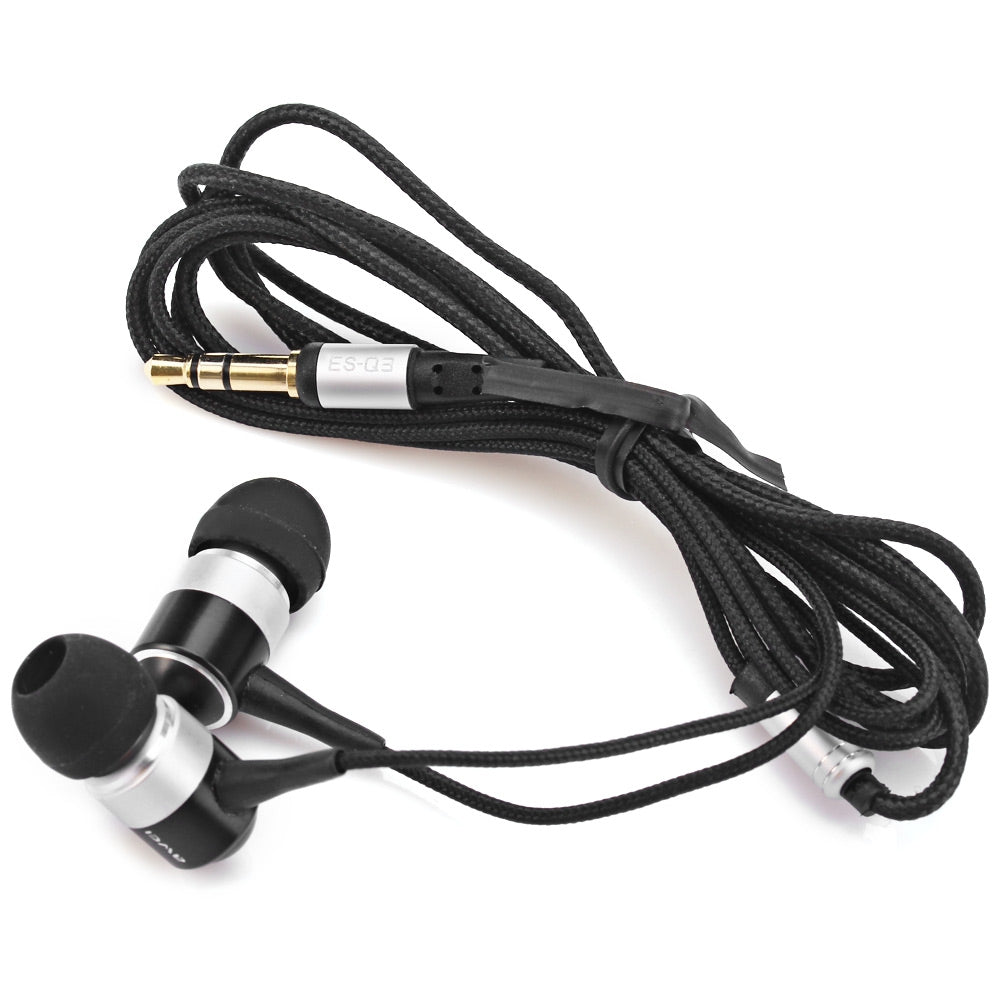 Awei ESQ3 Noise Isolation In-ear Earphone with 1.2m Cable for Smartphone Tablet PC