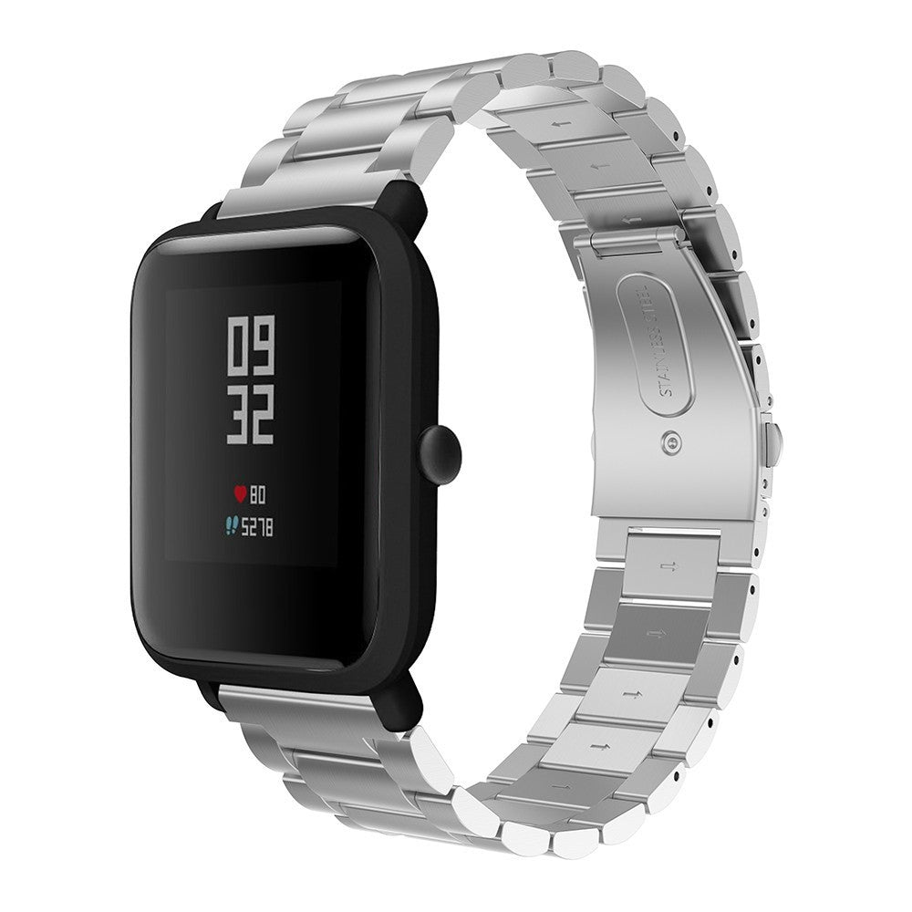 20mm Stainless Strap for Huami Amazfit Bip Youth Smart Watch