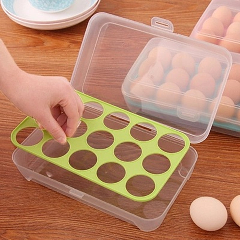 15 Lattice Egg Carton Portable Kitchen Crisper