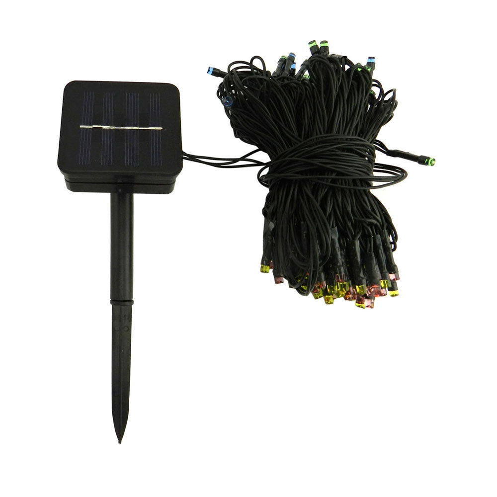 200LEDs 2W Solar Powered Colorful RGB Light String