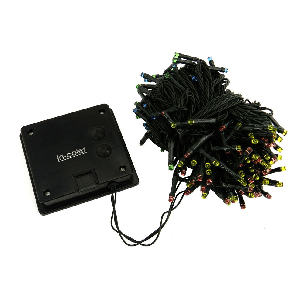 200LEDs 2W Solar Powered Colorful RGB Light String