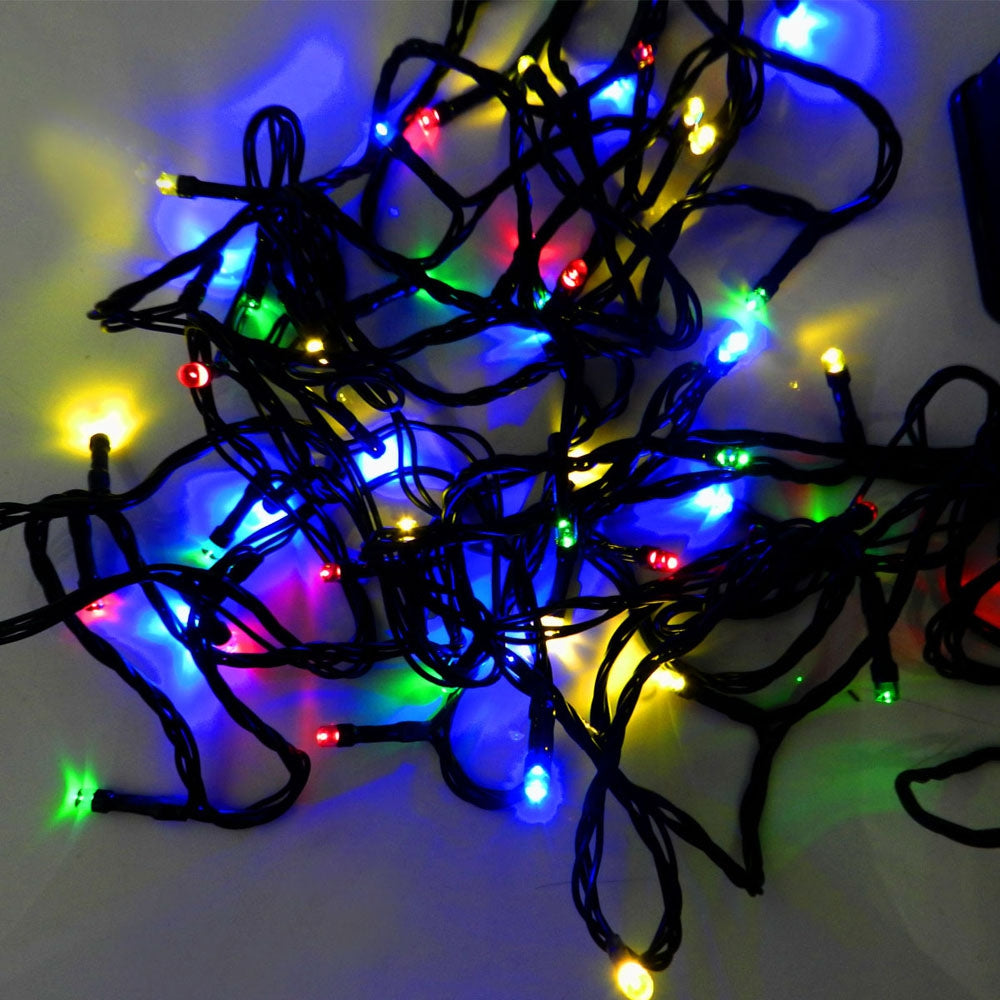 200LEDs 2W Solar Powered Colorful RGB Light String