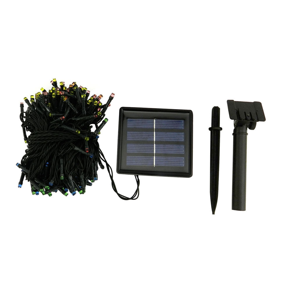 200LEDs 2W Solar Powered Colorful RGB Light String