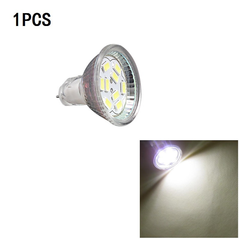 1PCS 2W MR11 9 SMD 5730 200 - 250lm DC12V Cold / Warm White