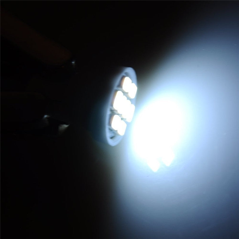 2Pcs T10 8-SMD Car Indicator Lights LED Parking Light Side Dome Light Lamp