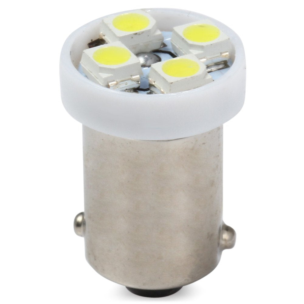 10pcs 1156 BAS9 SMD 3528 4 LEDs 0.2W Reversing Backup Fog Turn Light Bulb