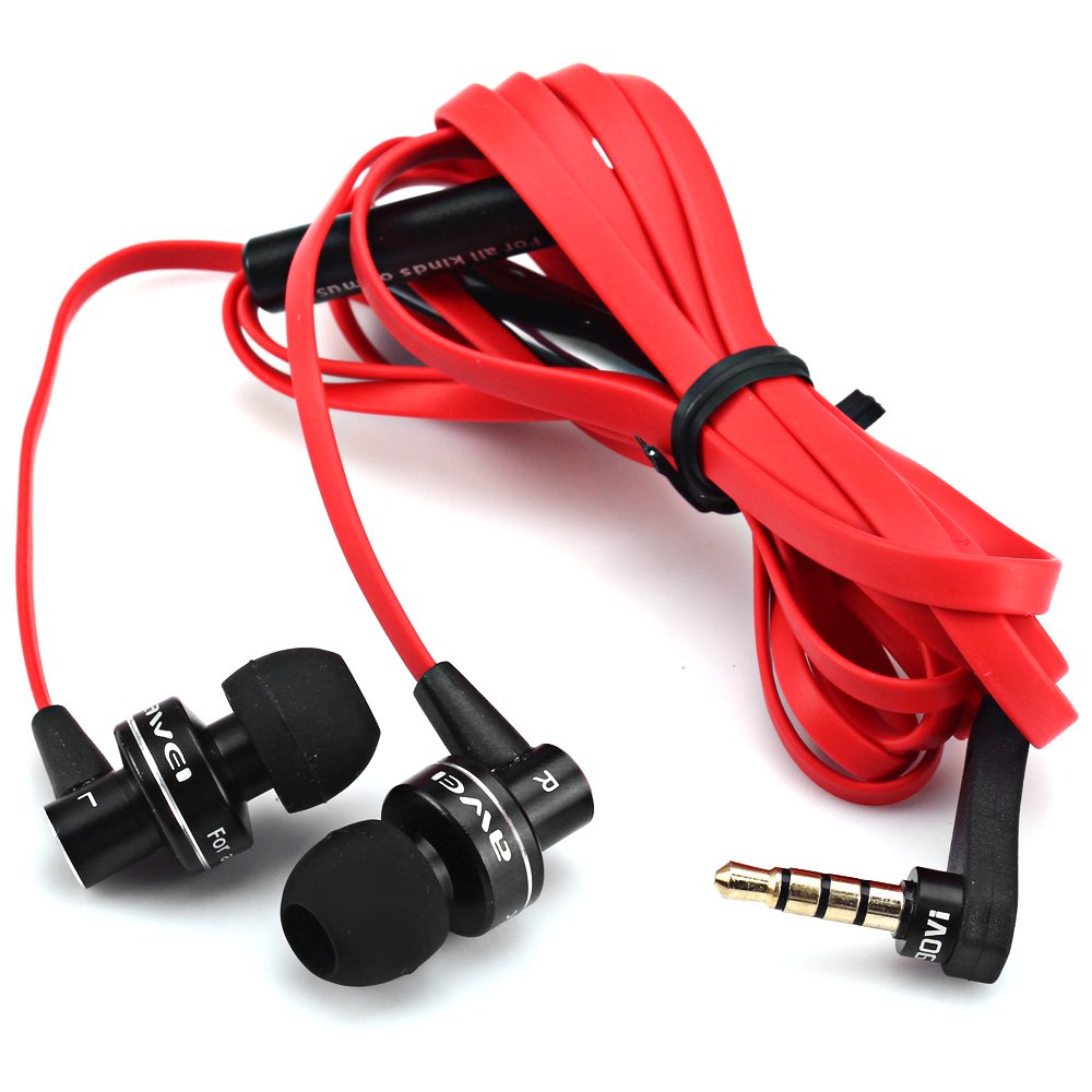Awei ES - 90vi 1.2m Cable In-ear Earphone with Mic Voice Control