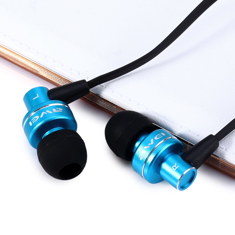 Awei ES - 900i Noise Isolation In-ear Earphone with 1.2m Cable Mic for Smartphone Tablet PC