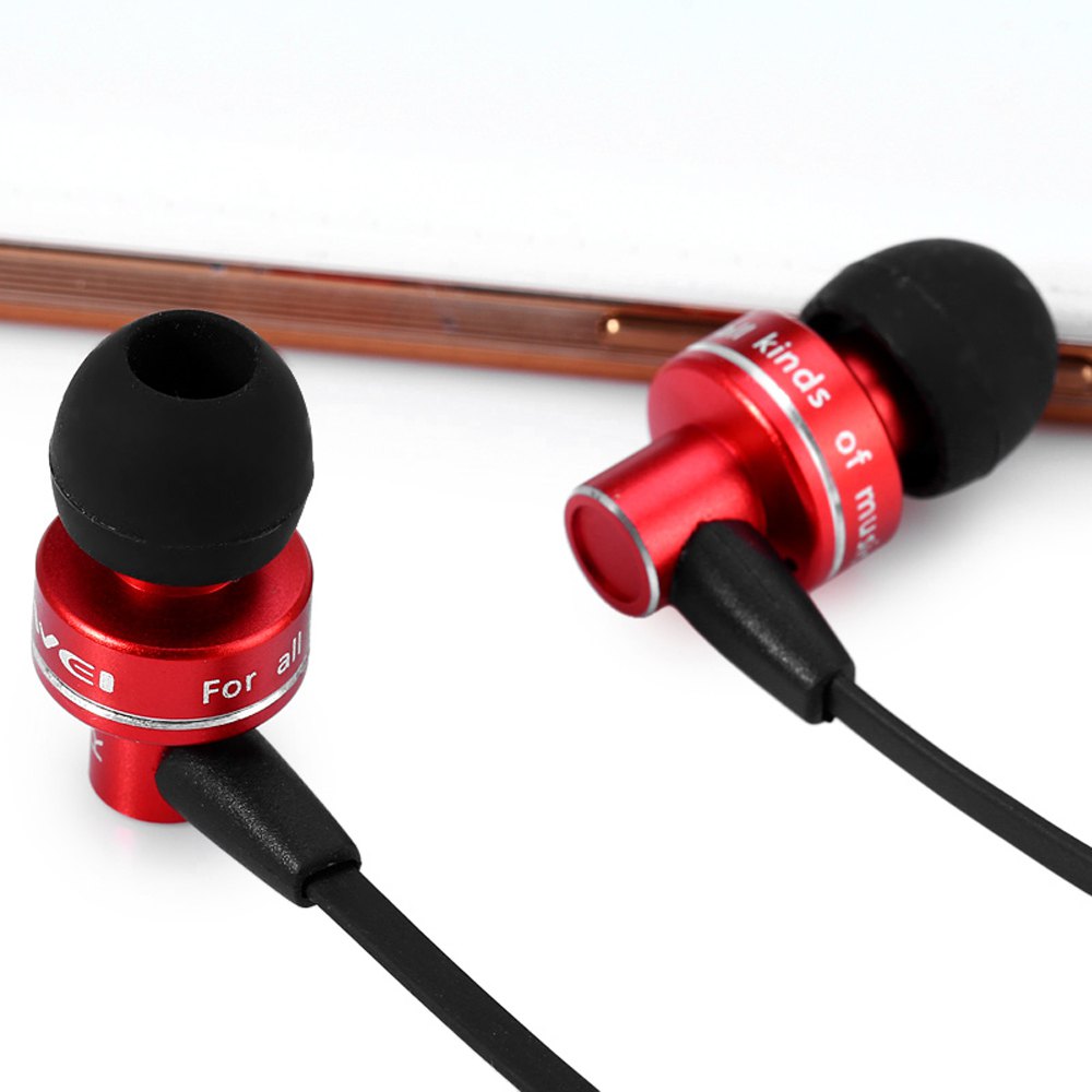 Awei ES - 900i Noise Isolation In-ear Earphone with 1.2m Cable Mic for Smartphone Tablet PC