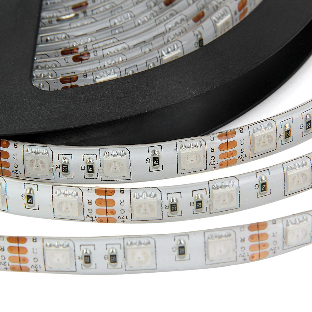 5 Meters 300 SMD 5050 LEDs Strip Light 72W RGB Ribbon Lamp Kit