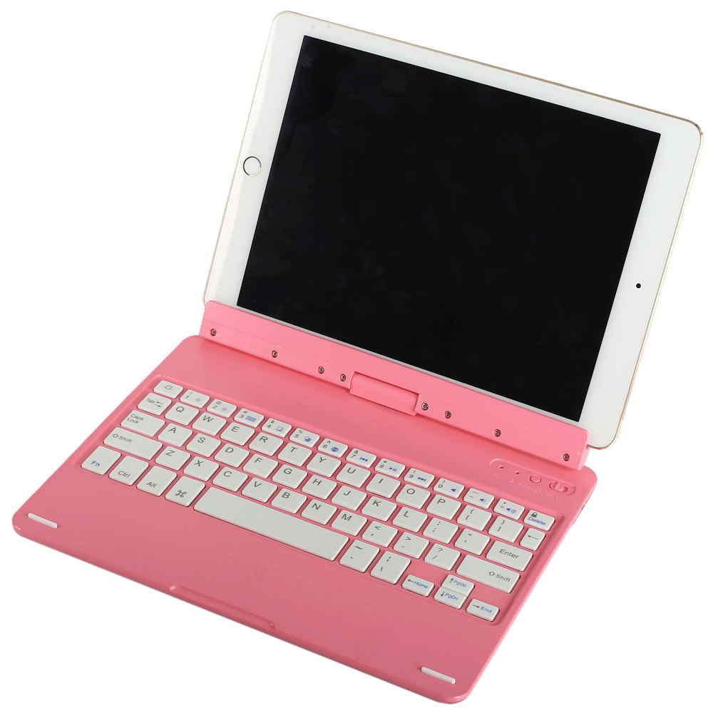 360 Degree Rotatable Wireless Bluetooth Keyboard + Display Stand for Apple iPad Air 2