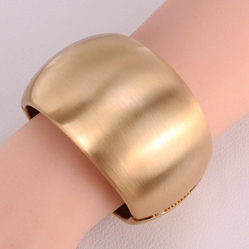 Chic Round Shape and Solid Color Design Alloy Bracelet For Women
