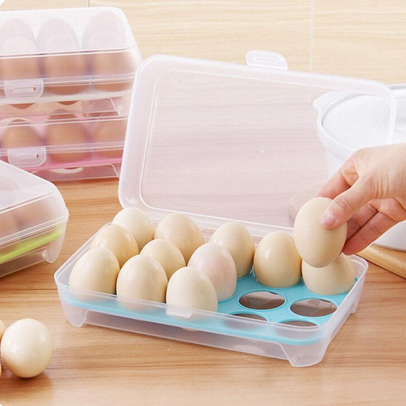 15 Lattice Egg Carton Portable Kitchen Crisper
