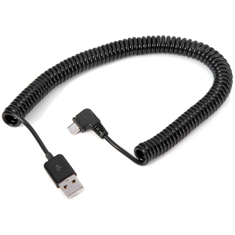 CY RI-3.0M USB 2.0 Male to Right Angled Micro USB 5Pin Male Sync Charge Cord for Android / Table...