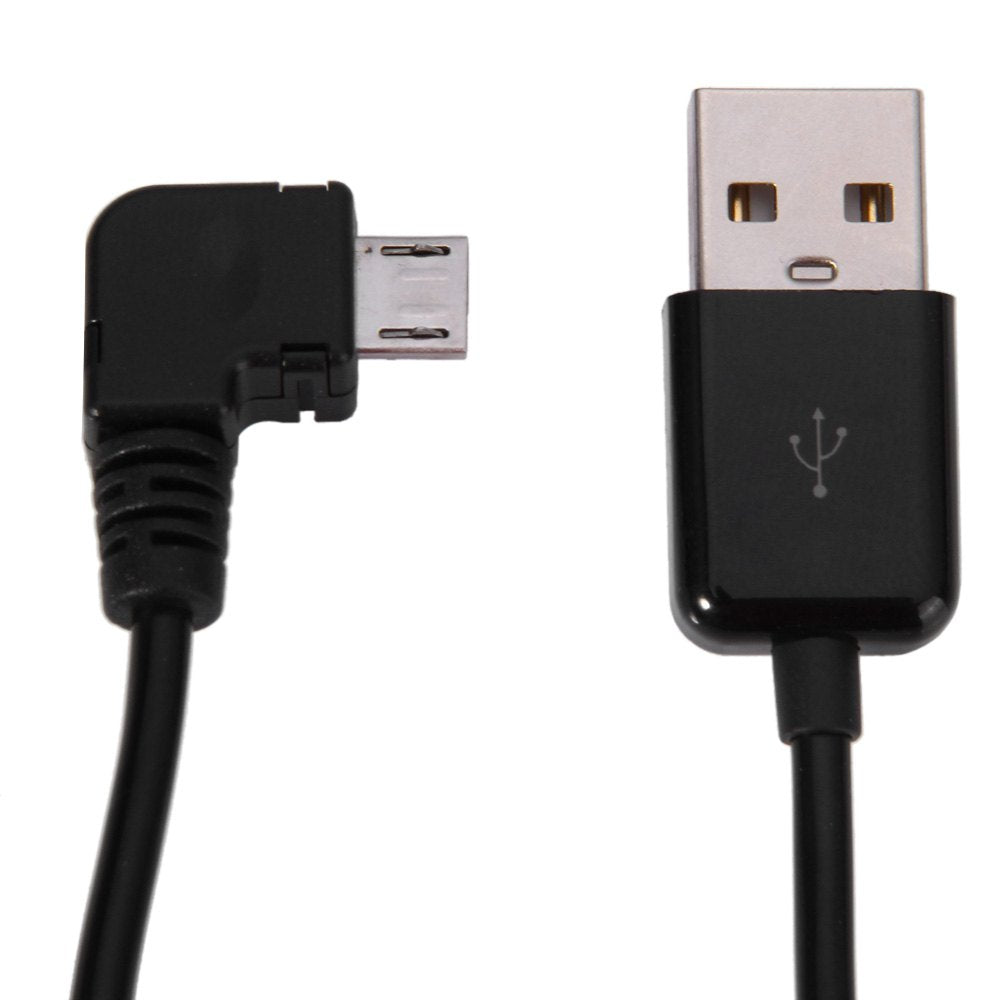 CY RI-3.0M USB 2.0 Male to Right Angled Micro USB 5Pin Male Sync Charge Cord for Android / Table...