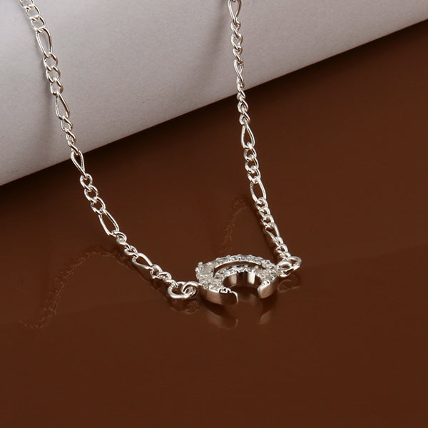 Chic Moon Shape Solid Color Hollow Out Anklet For Women