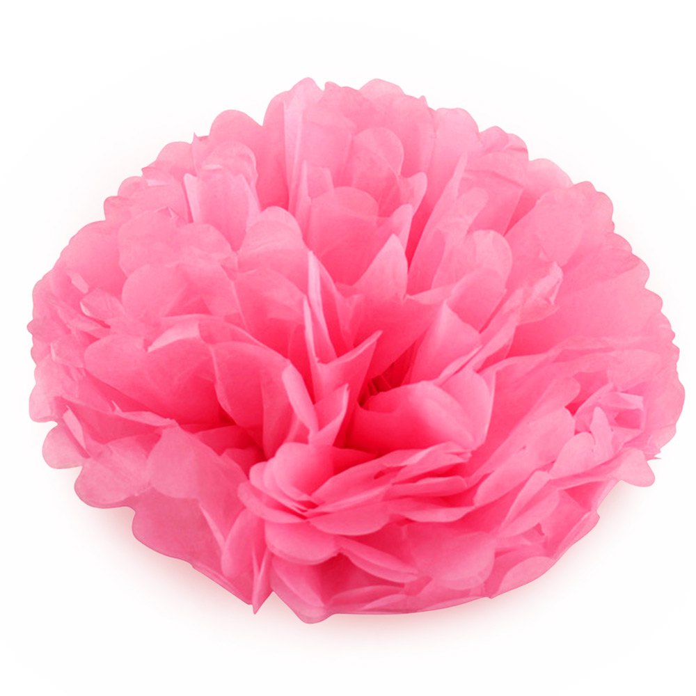 Colorful DIY 8 inch Tissue Paper Artificial Flower Ball Wedding Decoration Artifact