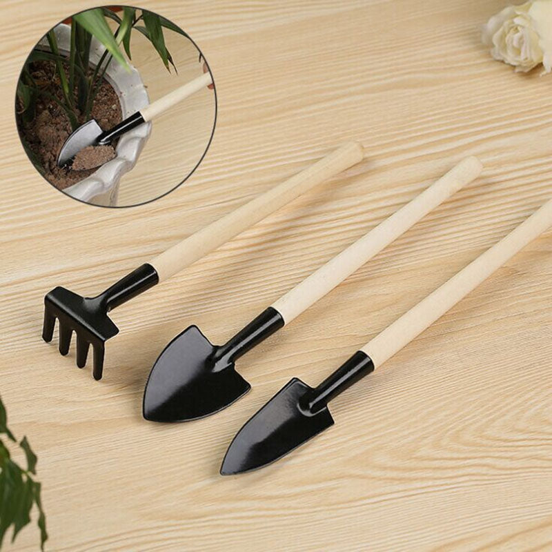 DIHE Break Shovel Plant Tiny Gardening Tool Potted Shovel Mini 3PCS