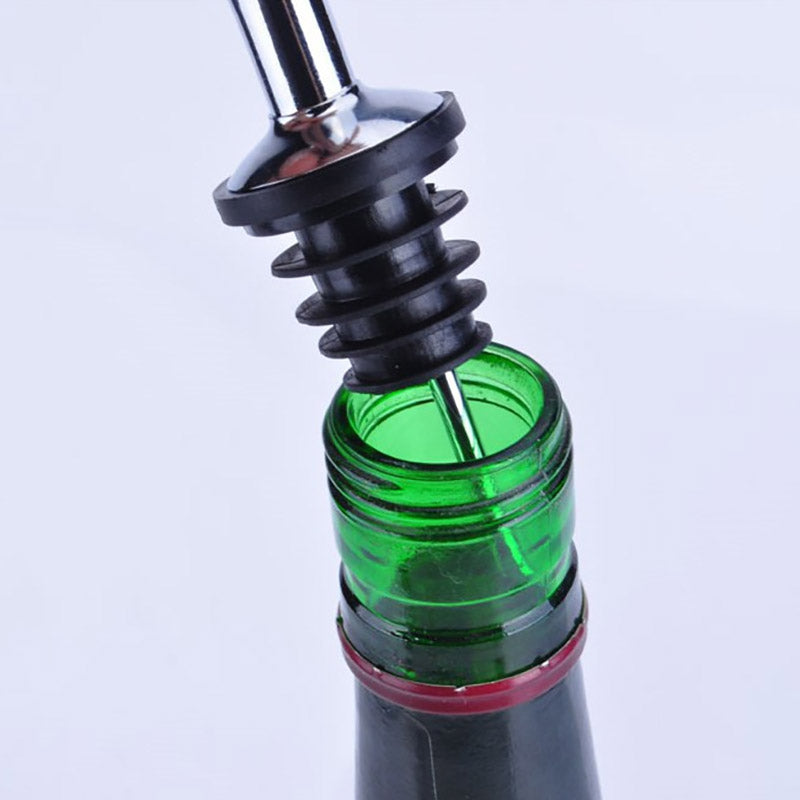 DIHE Stainless Steel Mixed Drink Wine Pourer Seasoner Bottle Stopper