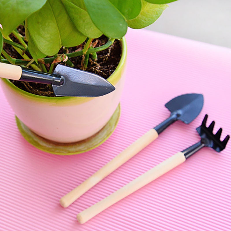 DIHE Break Shovel Plant Tiny Gardening Tool Potted Shovel Mini 3PCS