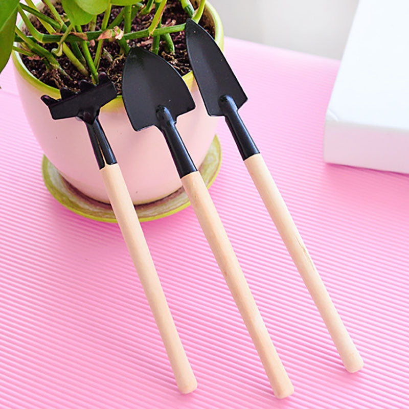 DIHE Break Shovel Plant Tiny Gardening Tool Potted Shovel Mini 3PCS