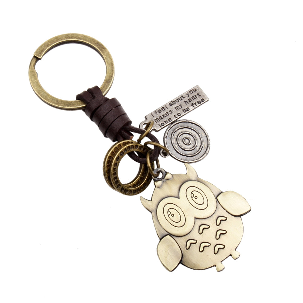 Cute Owl Pendant Key Chain