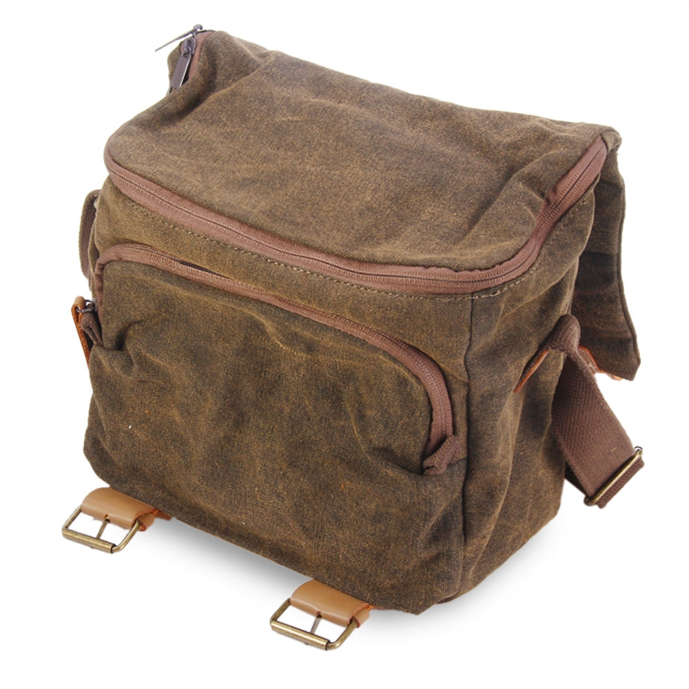 Caden N2 Water-resistant Canvas Camera Bag for Travel Daily Life