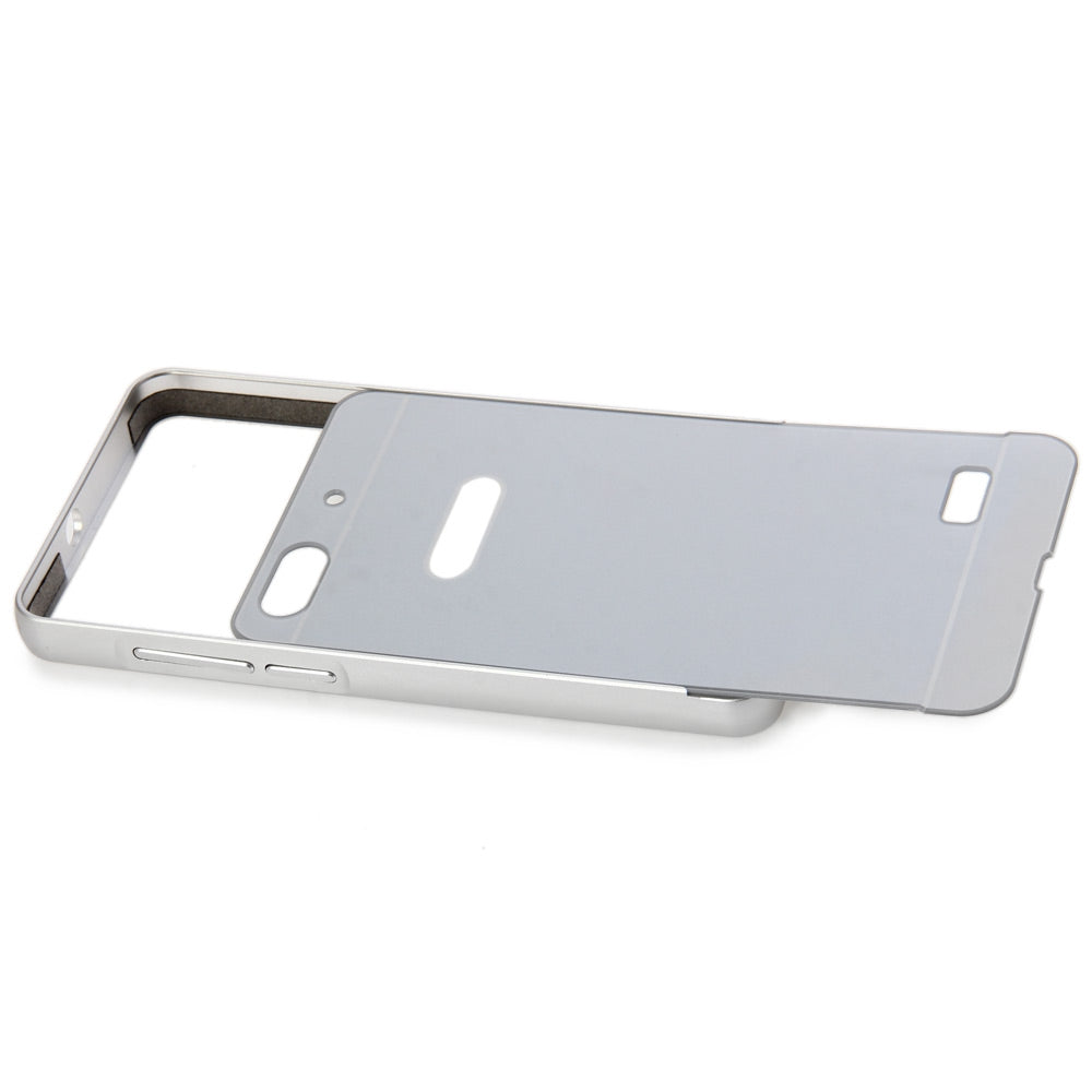 Anti-scratch PC Back Cover Case with Aluminum Metal Bumper Frame for HUAWEI Honor Acer 4C