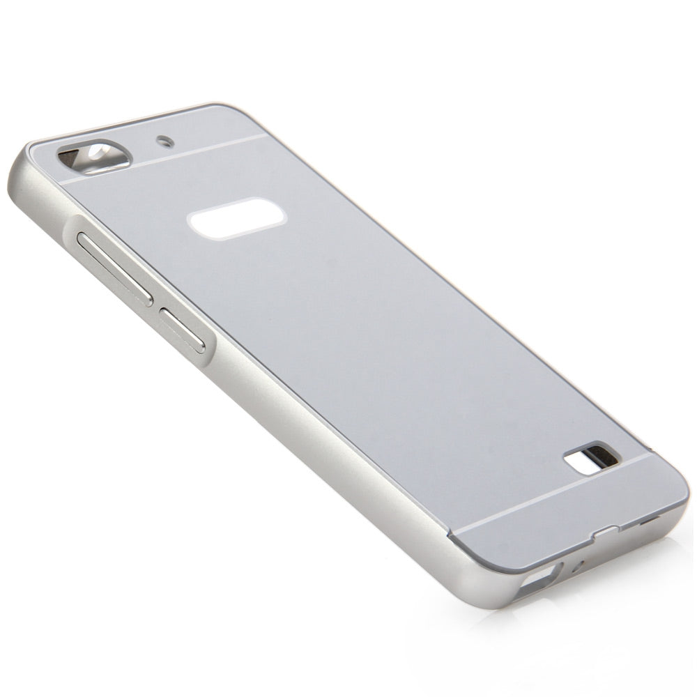 Anti-scratch PC Back Cover Case with Aluminum Metal Bumper Frame for HUAWEI Honor Acer 4C