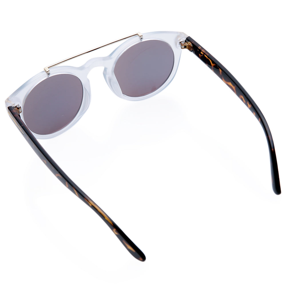 Chic Transparent Splice Leopard Sunglasses For Women