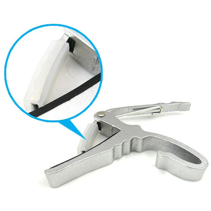 Aluminum Alloy Capo Tune Clamp Key Clip Tool for Electric / Acoustic Guitar