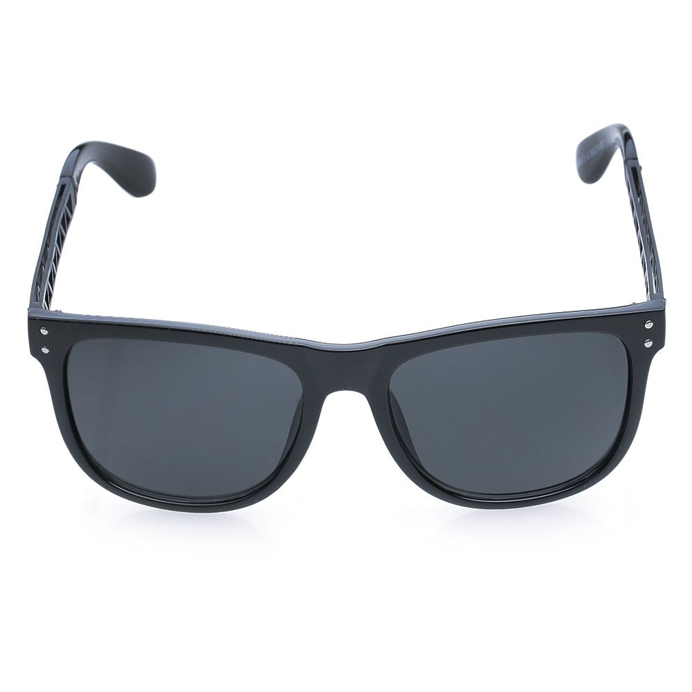 Chic Black Frame Hollow Out Sunglasses For Women