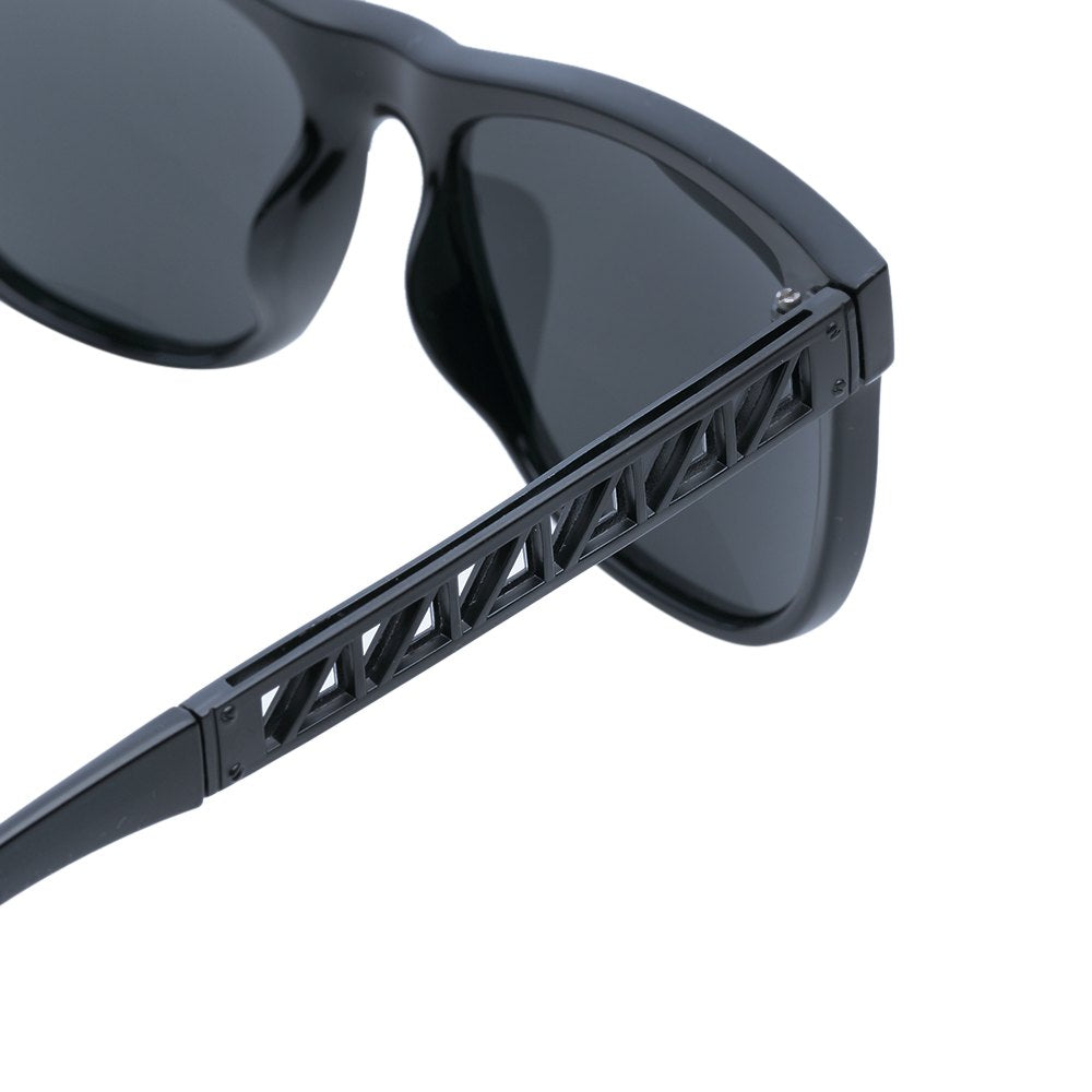 Chic Black Frame Hollow Out Sunglasses For Women