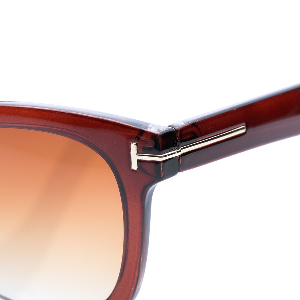 Chic Tea-Colored Frame Sunglasses For Women