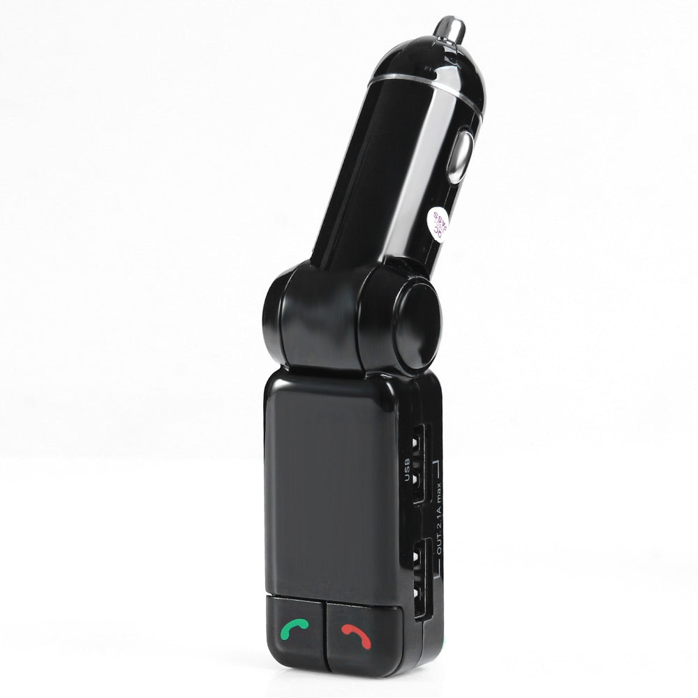 Bluetooth V2.0 Car Kit MP3 Player FM Transmitter Handsfree with Double USB Charging Port