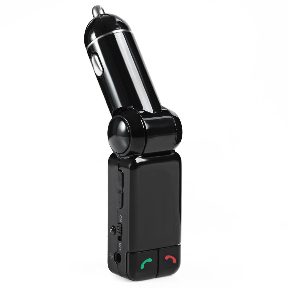 Bluetooth V2.0 Car Kit MP3 Player FM Transmitter Handsfree with Double USB Charging Port