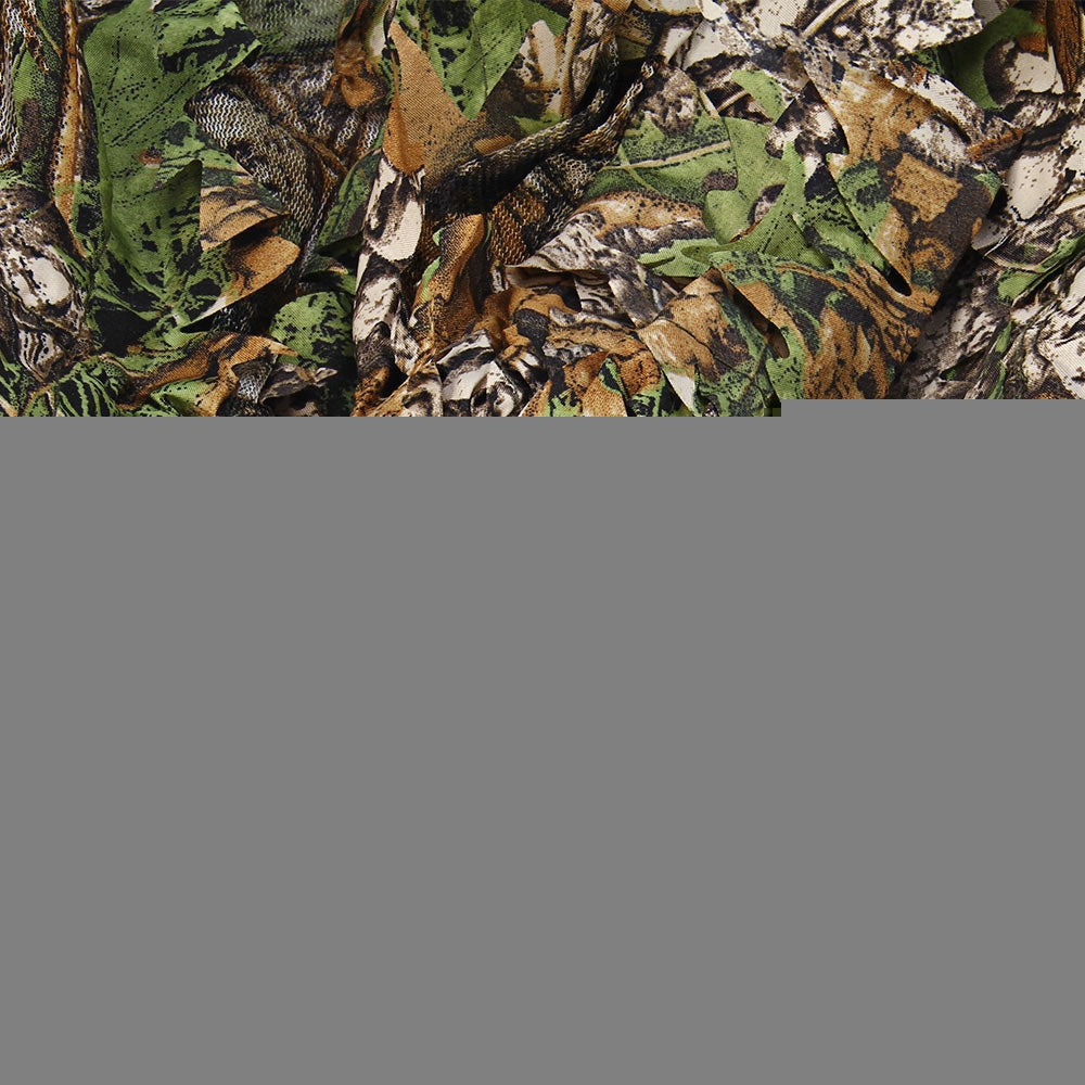 3D Leafy Camouflage Jungle Hunting Ghillie Bionic Suit Set Woodland Hunting Camo