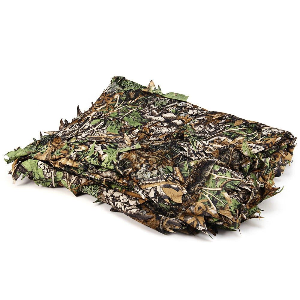 3D Leafy Camouflage Jungle Hunting Ghillie Bionic Suit Set Woodland Hunting Camo