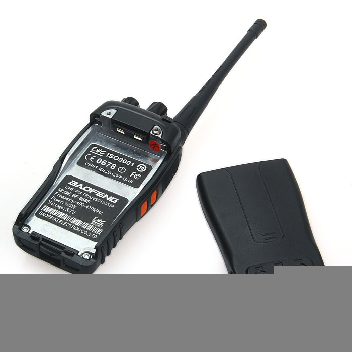 2pcs BAOFENG BF-888S Walkie Talkie with High Brightness Flashlight