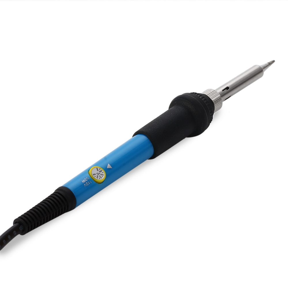 60W Adjustable Temperature Soldering Pen Welding Iron Tool Kit with 5 Tips