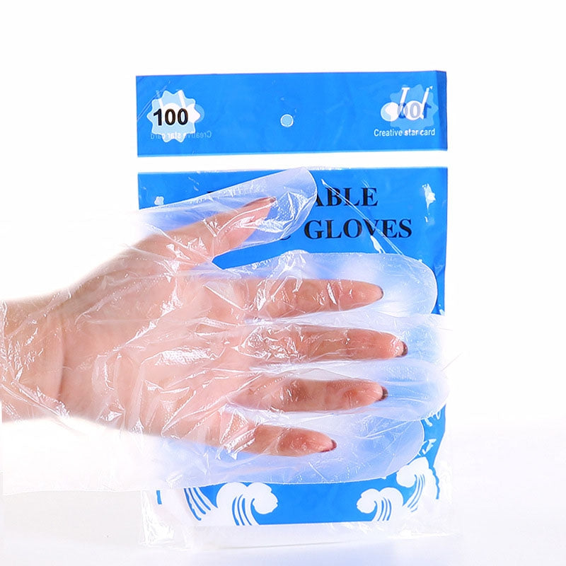 DIHE One - Off Glove Transparent Health Clean 100 Pack