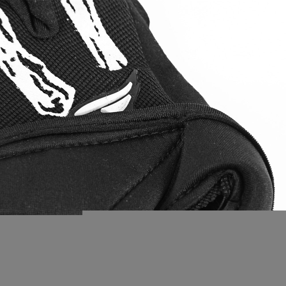 2pcs Robesbon Full Finger Cycling Bicycle Gloves Mountain Bike Sports Non-slip Breathable Skull