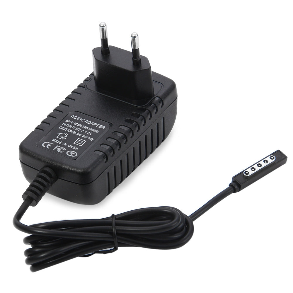 12V 2A Power Wall Charger Travel Adapter for Microsoft Surface Pro RT Tablet