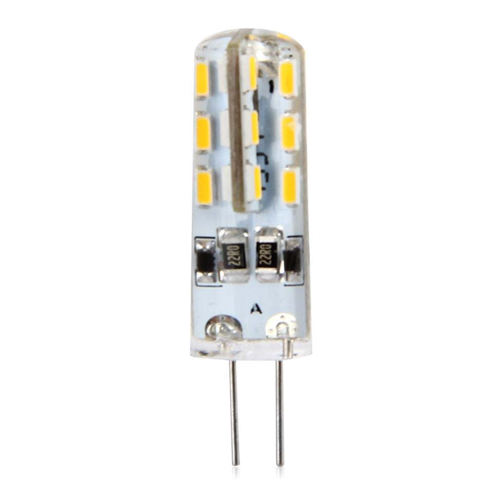 20pcs G4 Base 24 LED Lamp Bulb SMD 3014 1W DC 12V White Light 360 Degrees Beam Angle