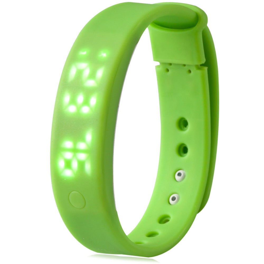 A6 Smart Wristband Pedometer Watch Sleep Monitor Alarm Time