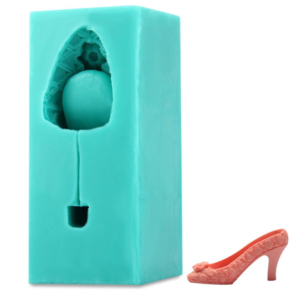 3D High-heeled Shoes Shape Candy Chocolate Cake Mold Decorating Tool Baking Tools