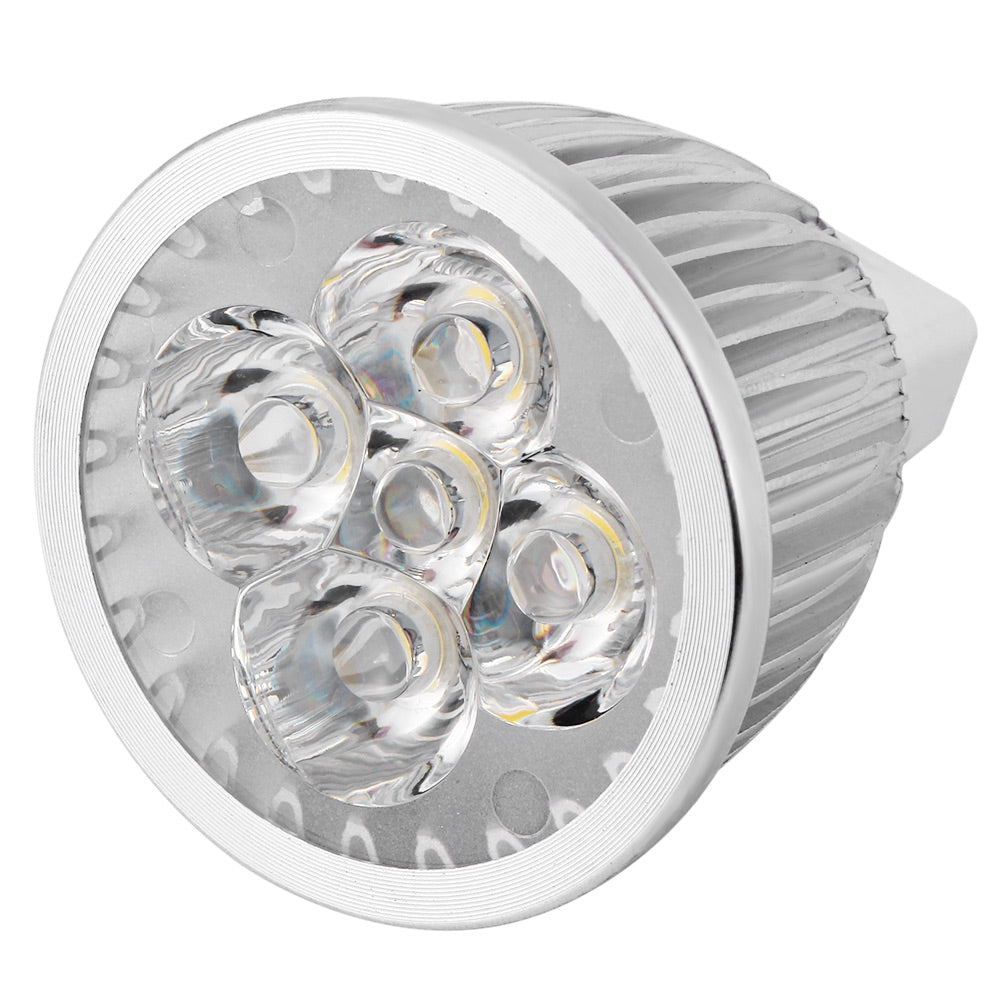 5PCS 15W MR16 White 12V LED Spotlight Bulb 30 Degree Beam Angle Lamp for Home Pendant Lighting